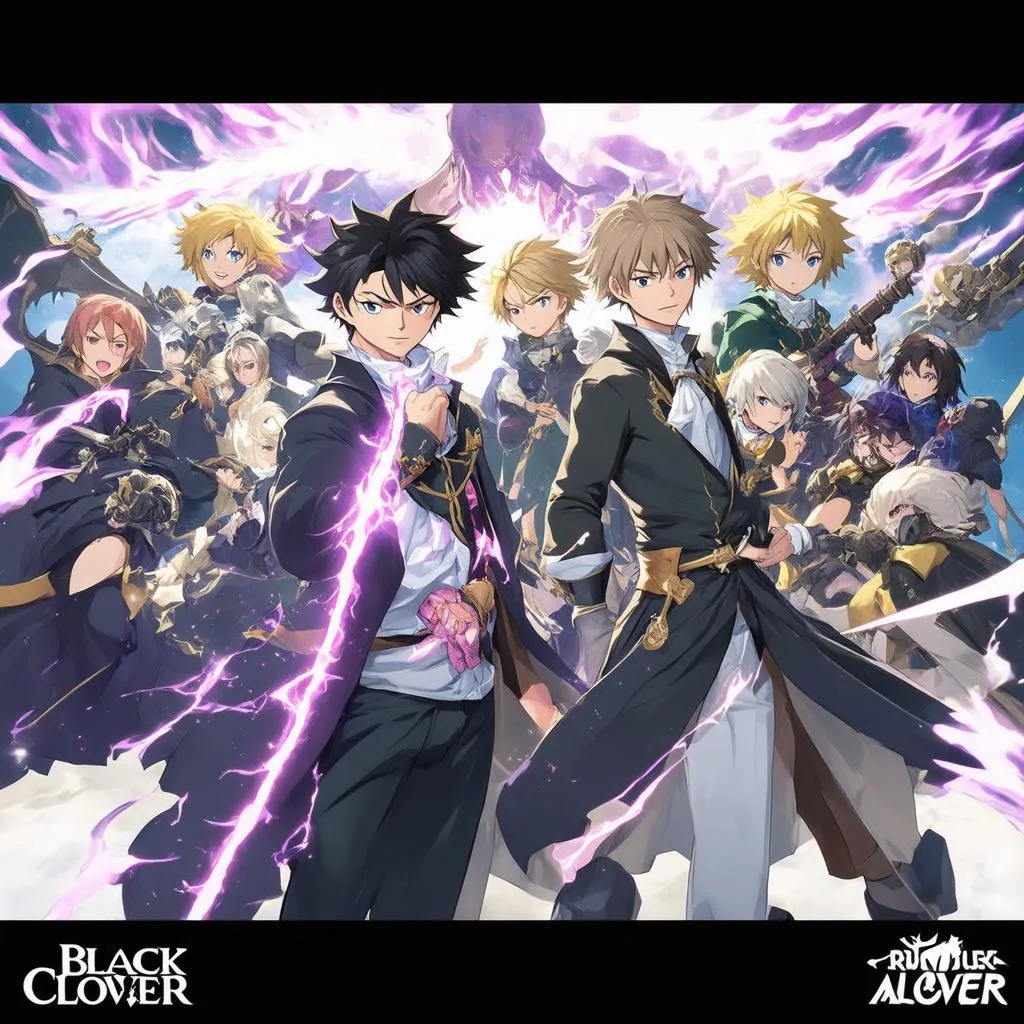 Game Black Clover Quartet Knights