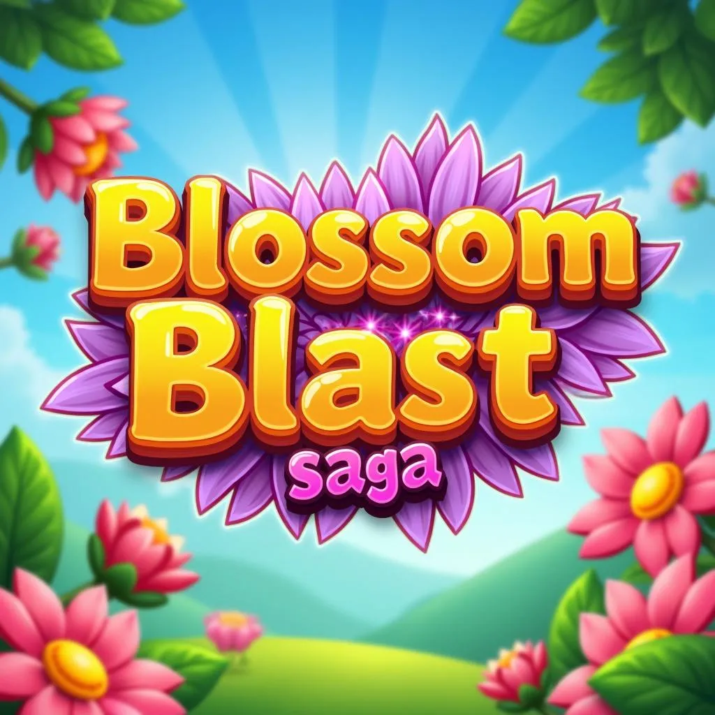 Giao diện chính Blossom Blast Saga