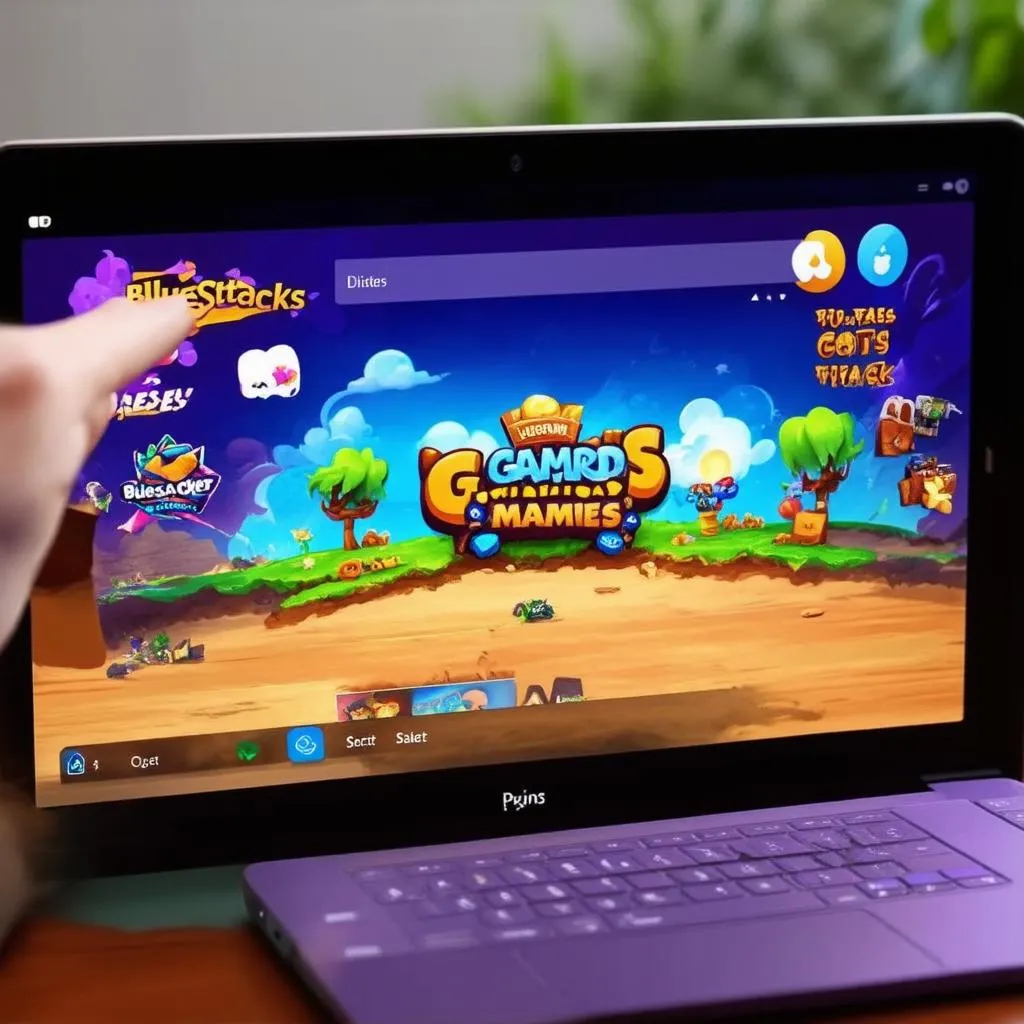 Chơi game mobile trên PC với BlueStacks