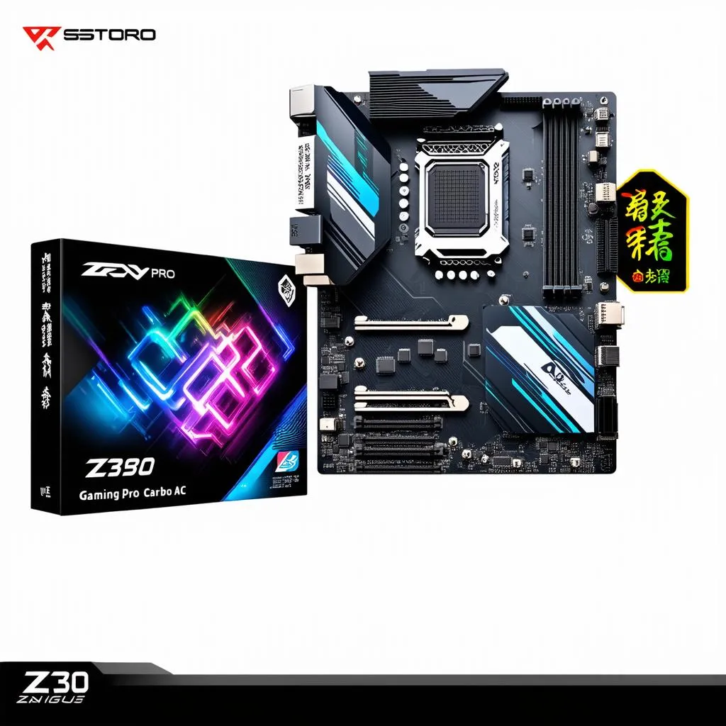 phong thủy bo mạch chủ Z370 Gaming Pro Carbon AC