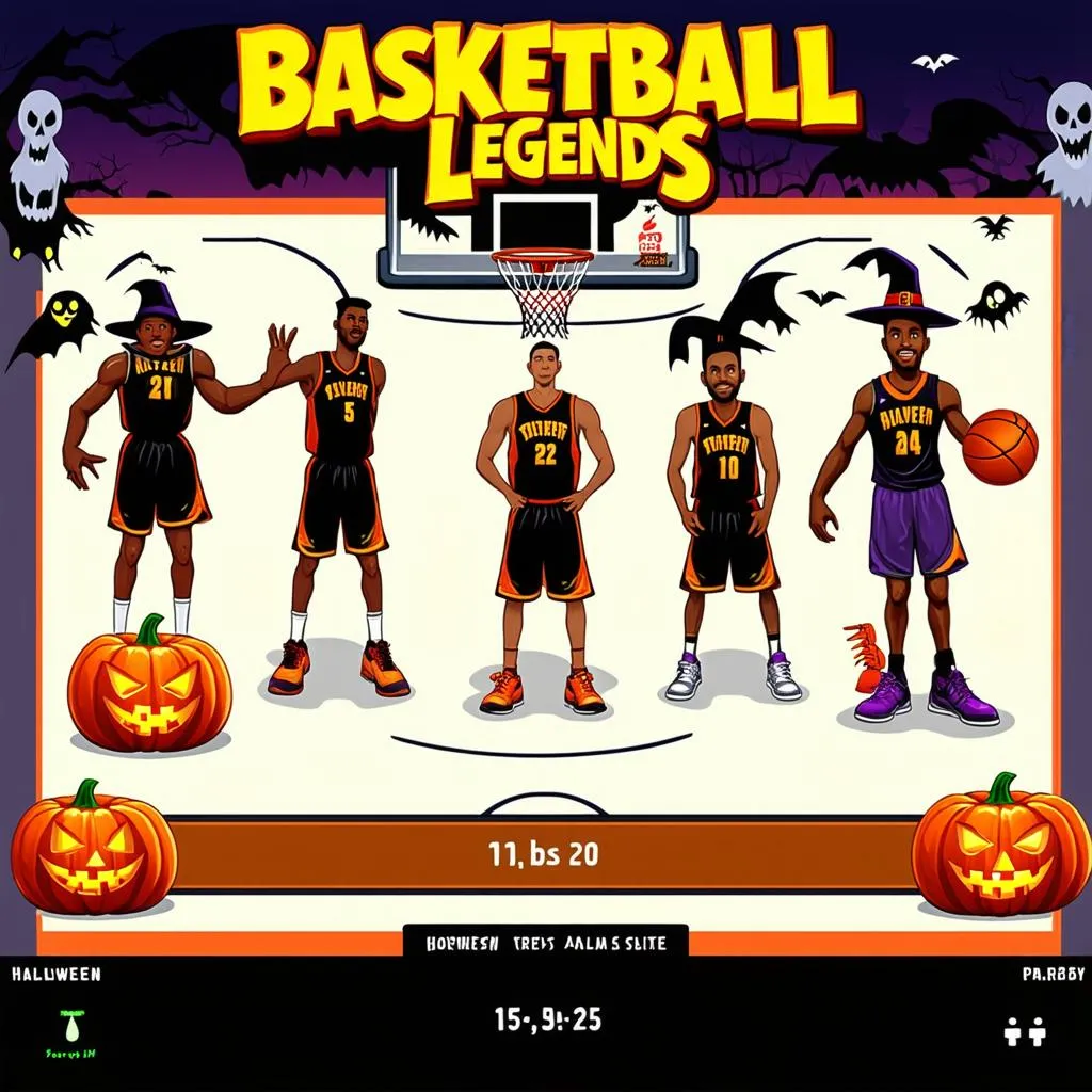 Basketball Legends Halloween Special