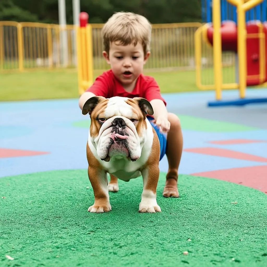 Luật chơi British Bulldog