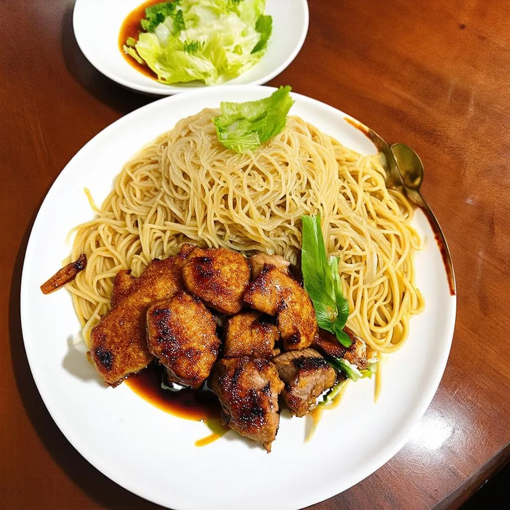 Bún chả Hà Nội - Món ăn Việt Nam