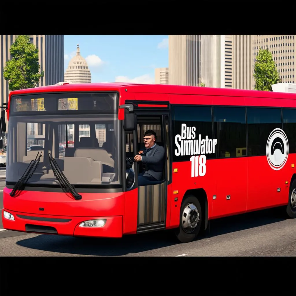 Bus Simulator 18 game