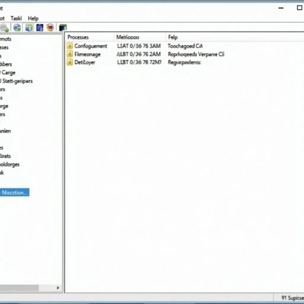 Các tab trong Task Manager