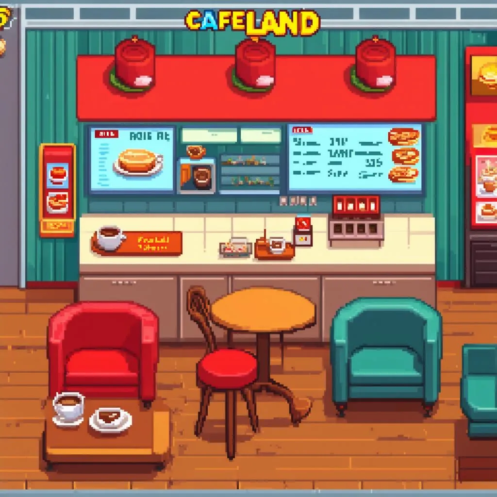 CafeLand game shop