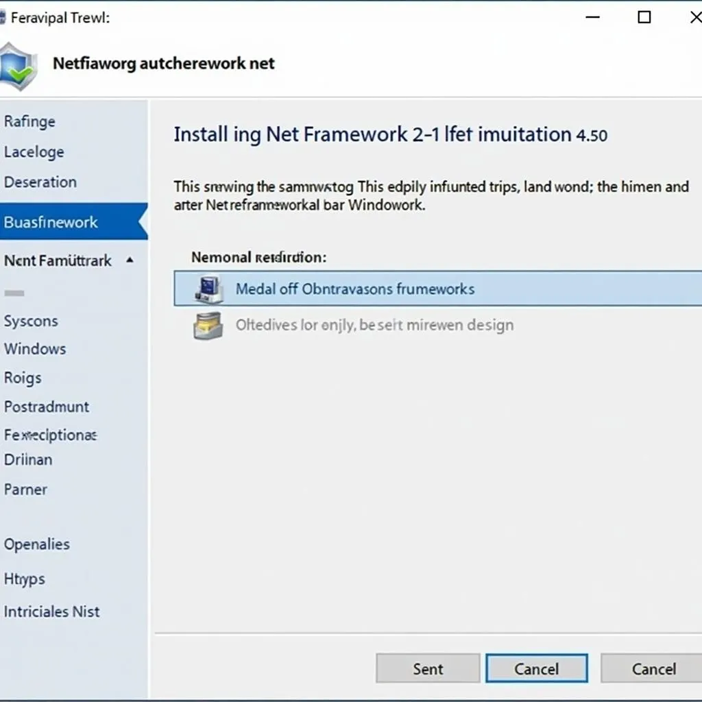 Cài đặt Net Framework 4.5 cho Win 10