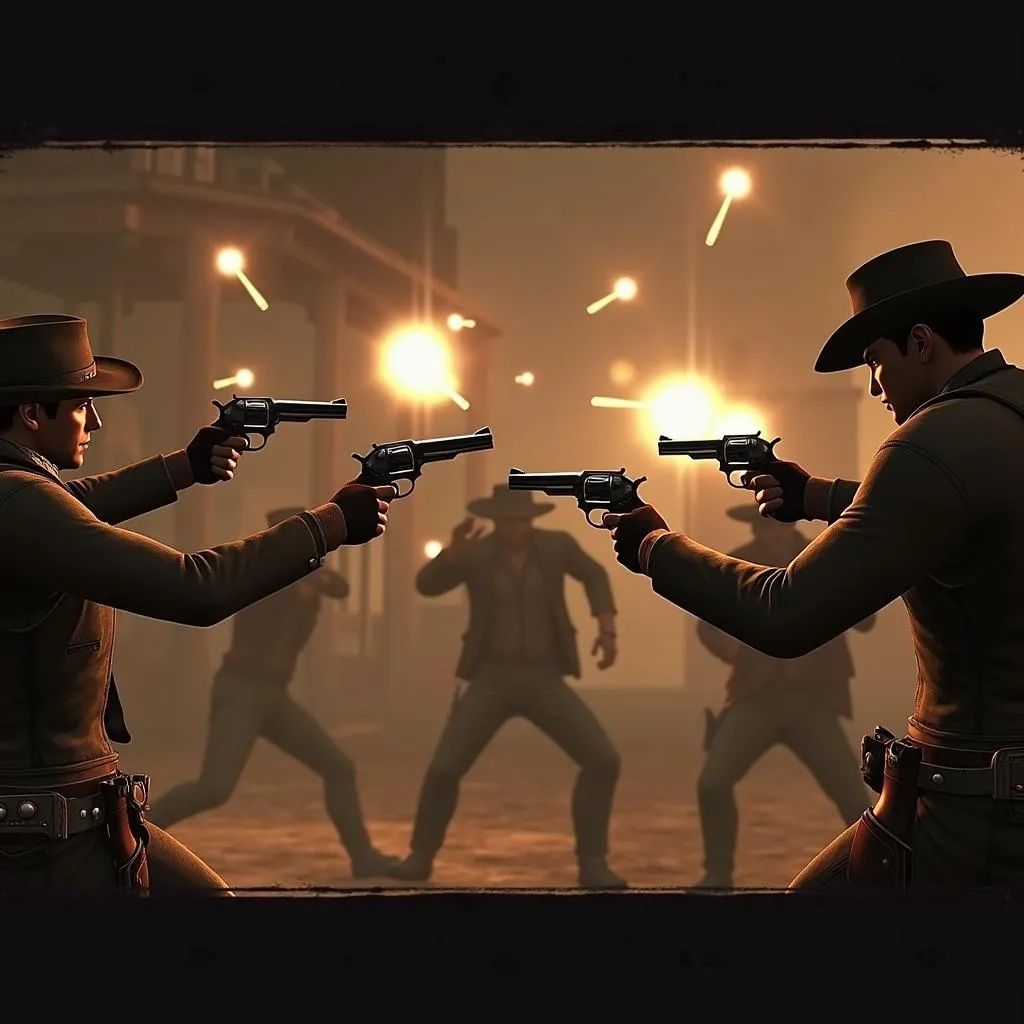 Cảnh đấu súng nghẹt thở trong Call of Juarez: Gunslinger