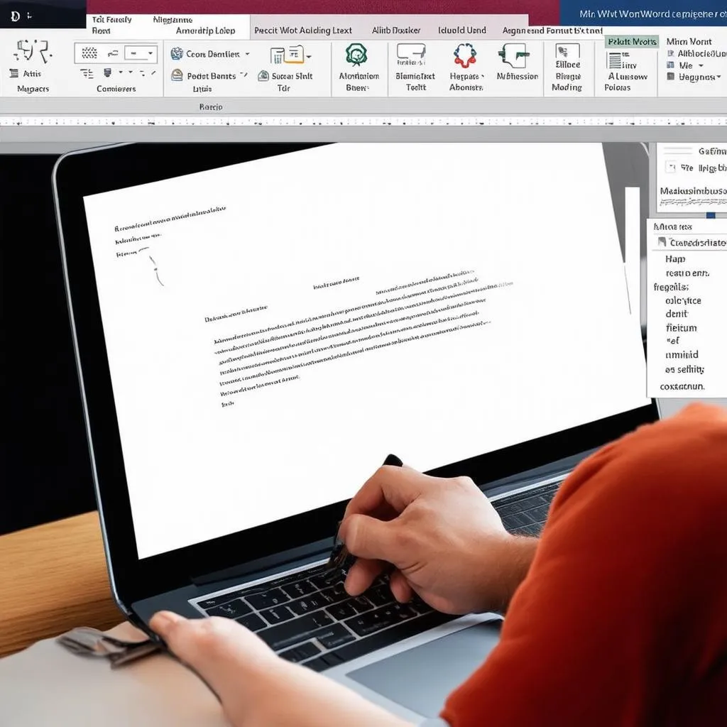 Căn lề văn bản Microsoft Word