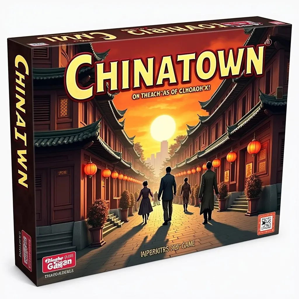 Hộp trò chơi Chinatown Board Game