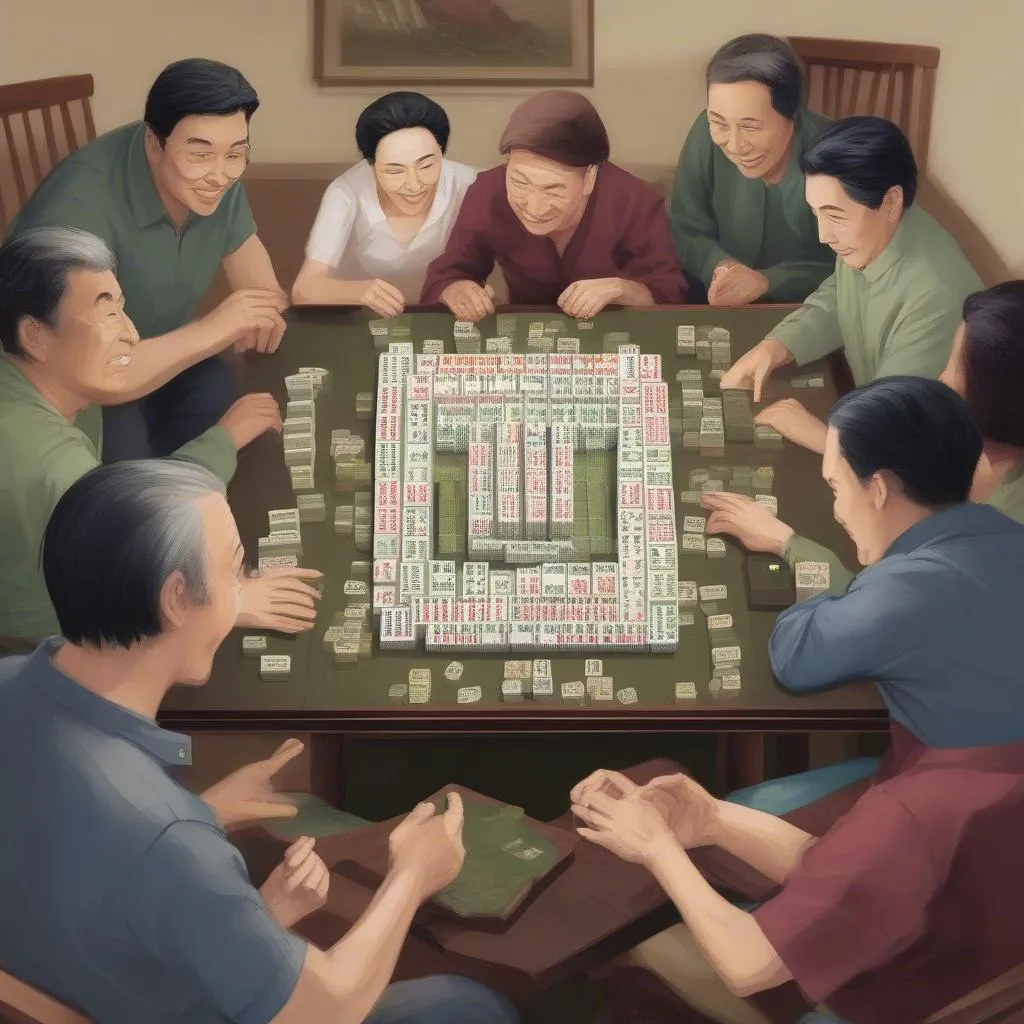 Chinese Casino Game People