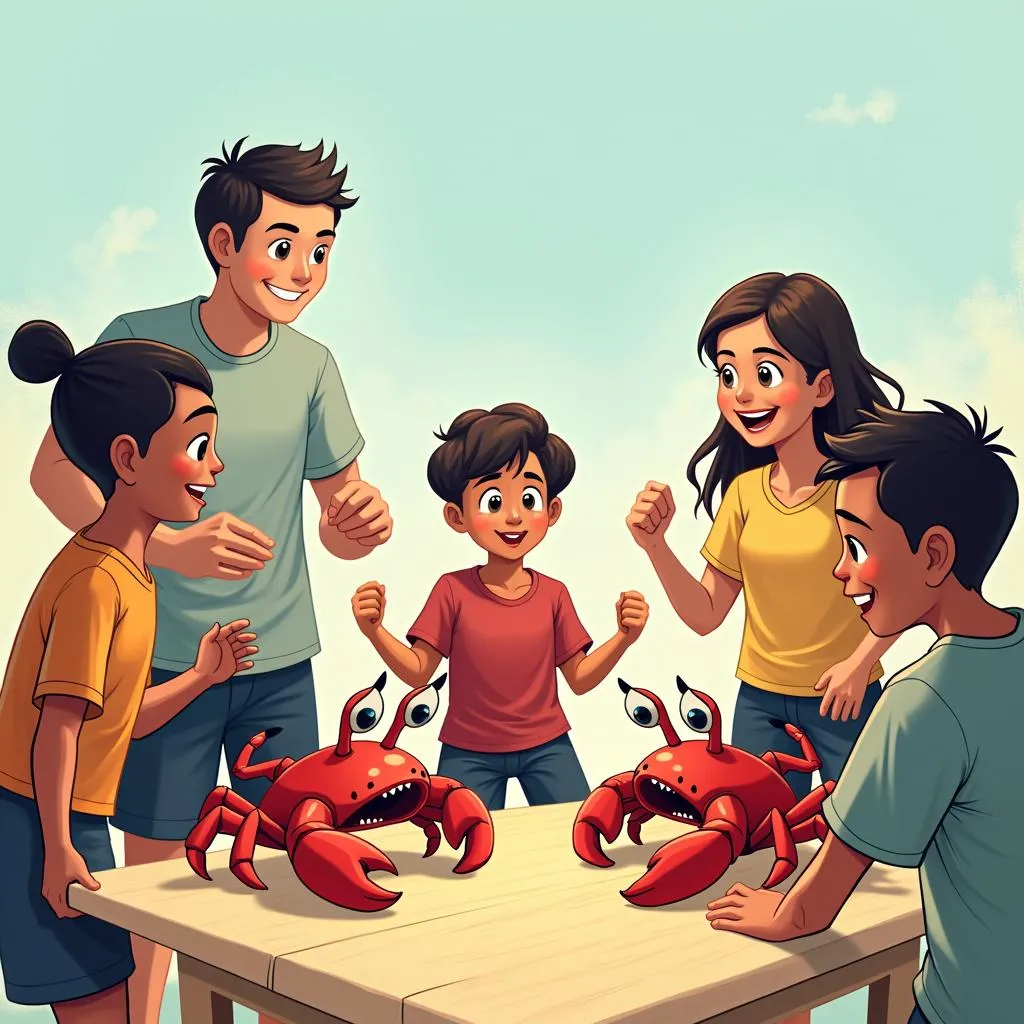 Chơi game King of Crabs một cách lành mạnh và vui vẻ