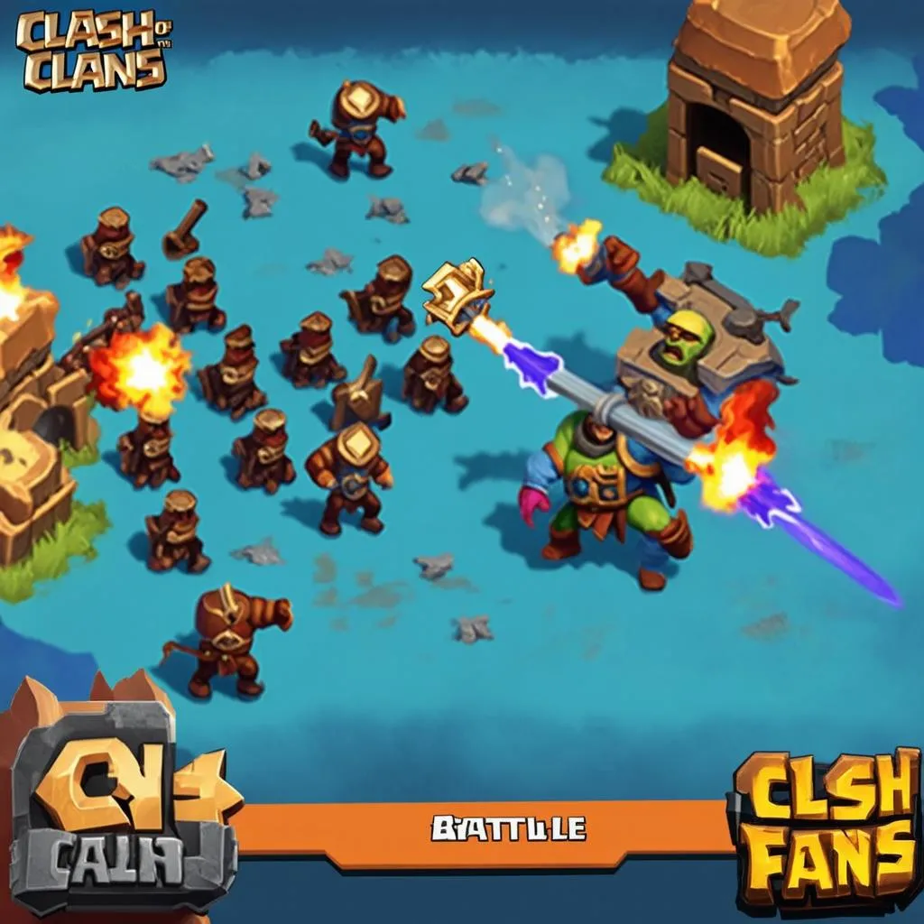 Cuộc chiến trong Clash of Clans