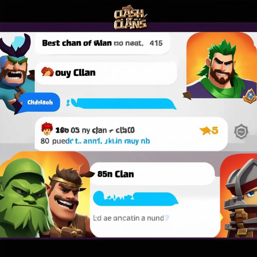 Clan trong Clash of Clans