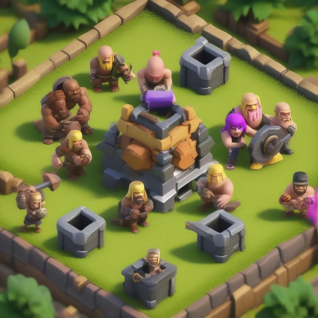 Clash of Clans: Người chơi liên minh