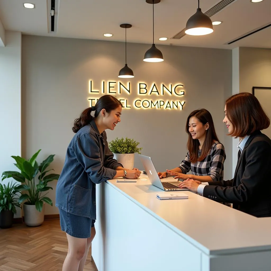 Hình ảnh văn phòng Công ty Liên Bang