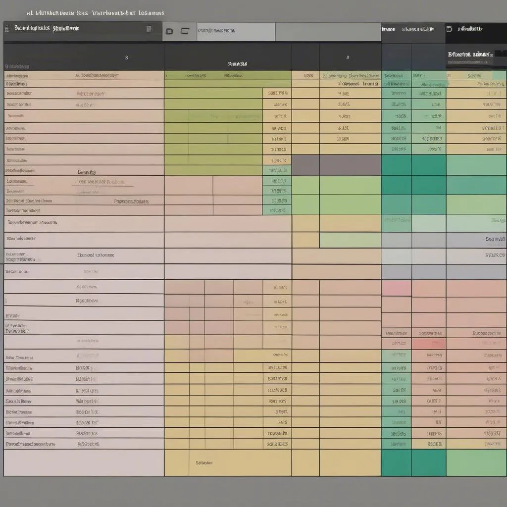 Format Excel đẹp mắt trong Word