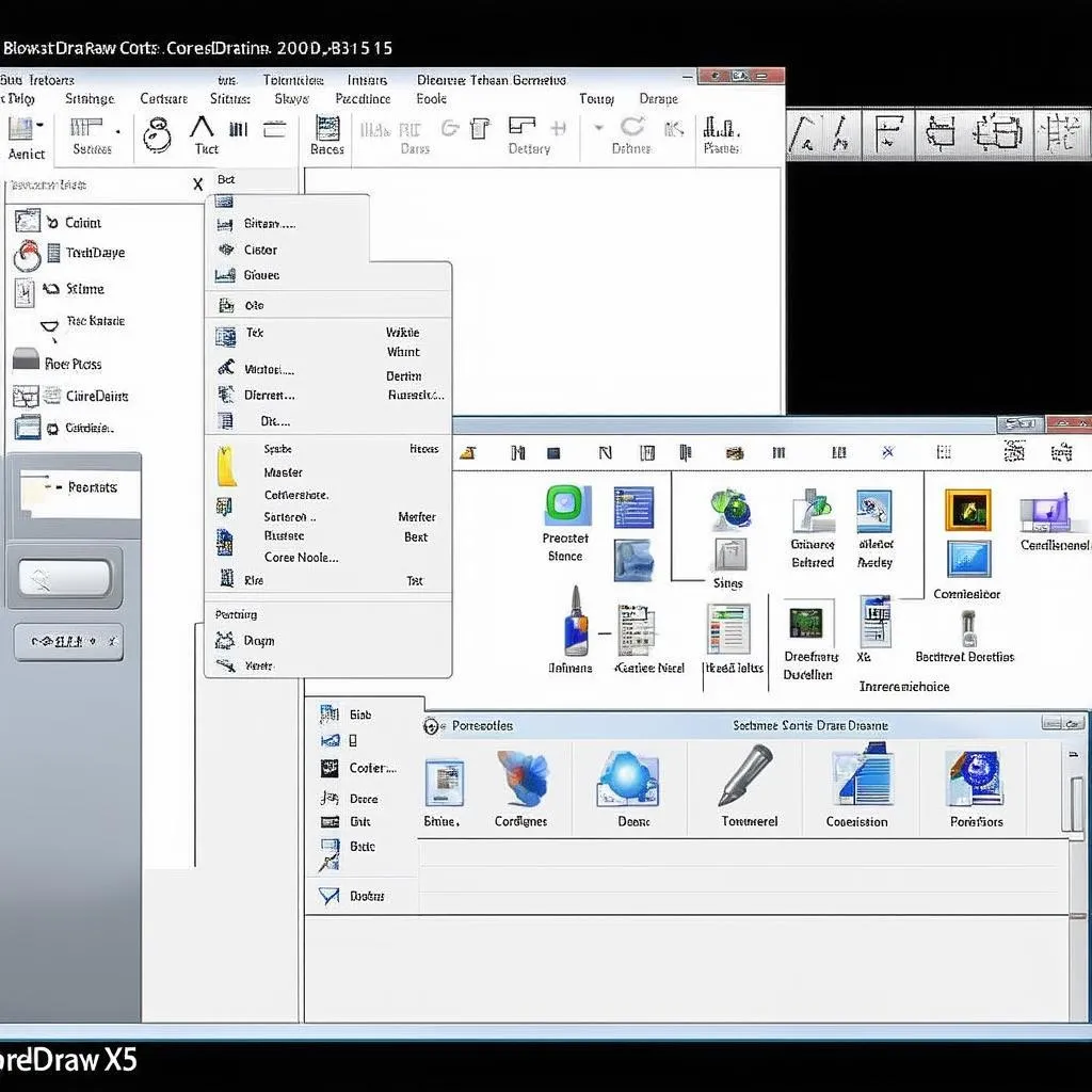 CorelDraw X5 Interface