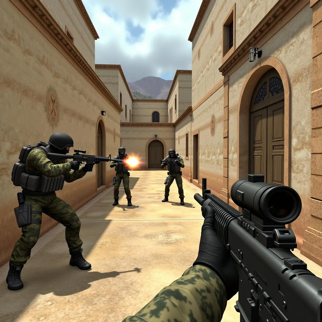 Gameplay Counter Strike 1.6