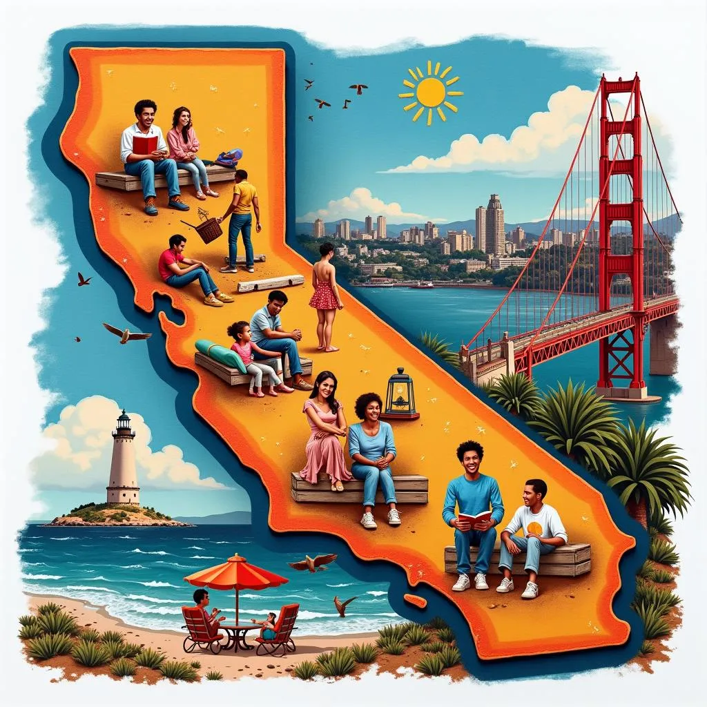 Cuộc sống sôi động tại California