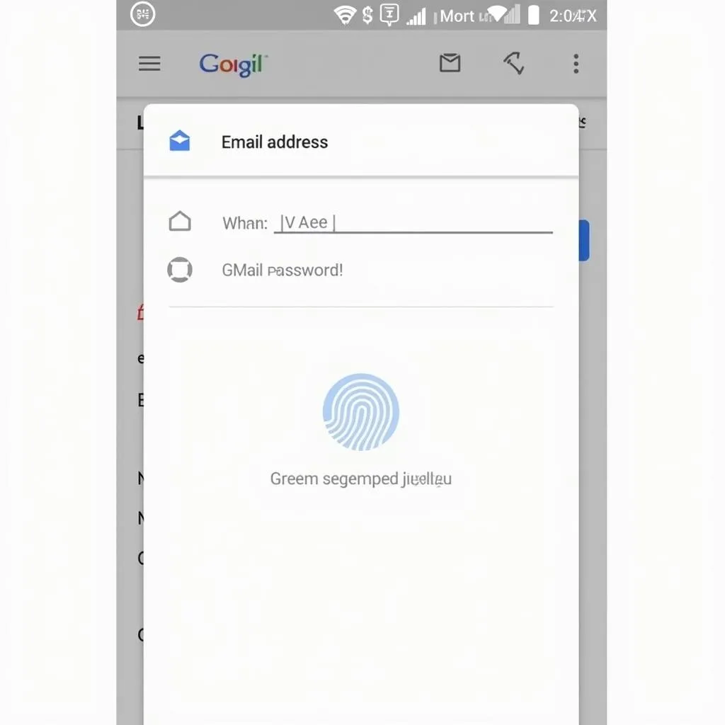 Đăng nhập Gmail trên Android