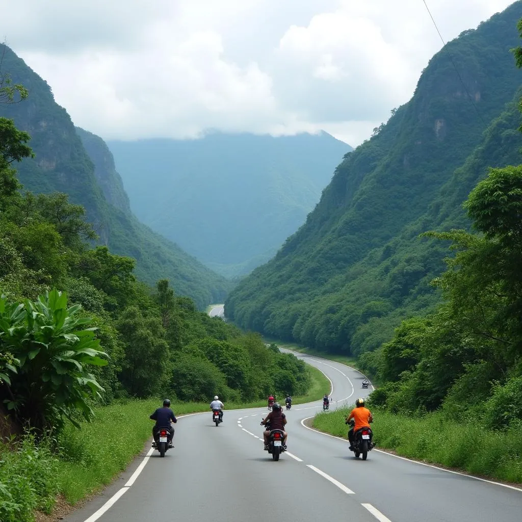 Di chuyển từ Đông Hơi đến Phong Nha