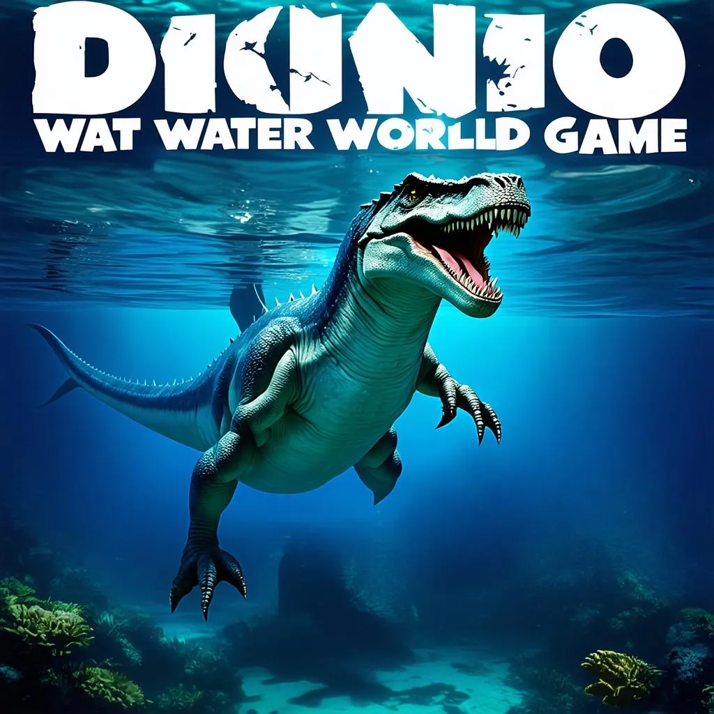 Poster trò chơi Dino Water World Game