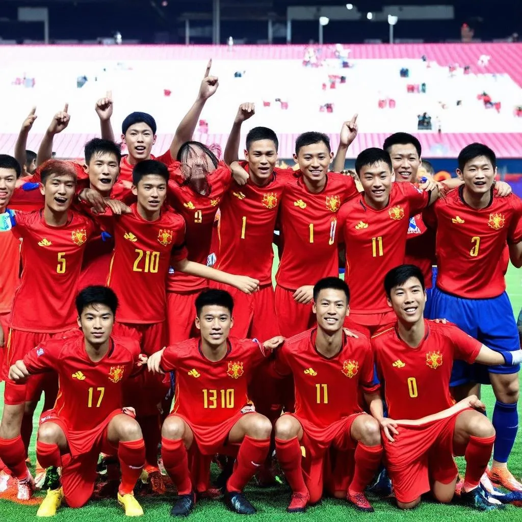 Đội tuyển U22 Việt Nam giành chiến thắng tại SEA Games 30