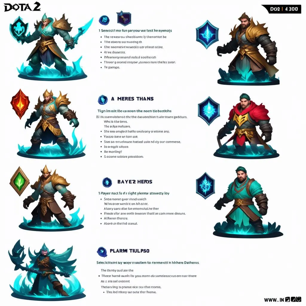 Hướng dẫn chọn hero Dota 2