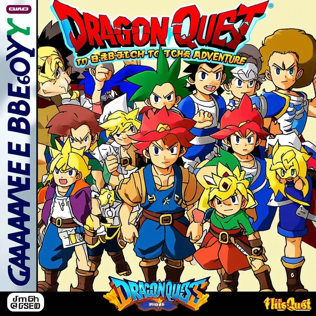 Dragon Quest Game Boy Characters