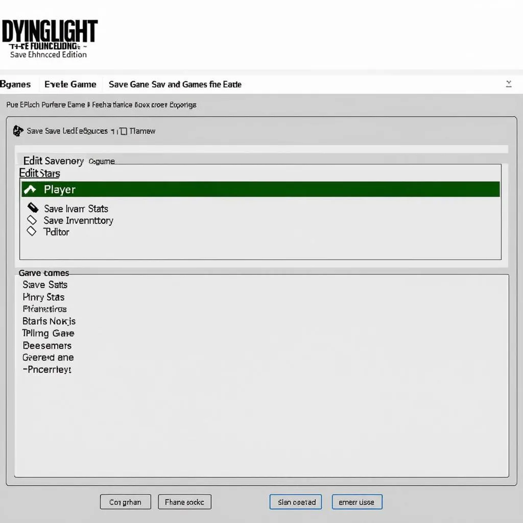 Dying Light The Following Enhanced Edition save game editor