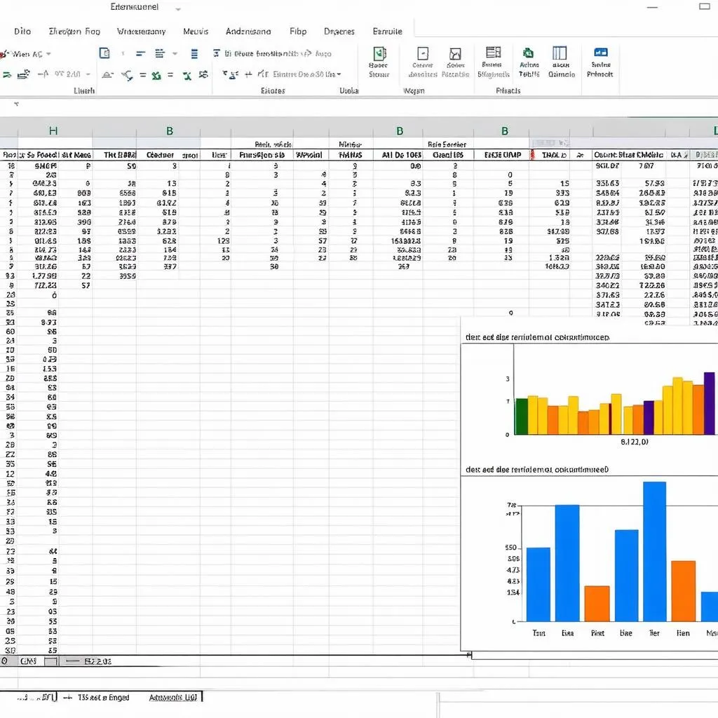 Giao diện Excel