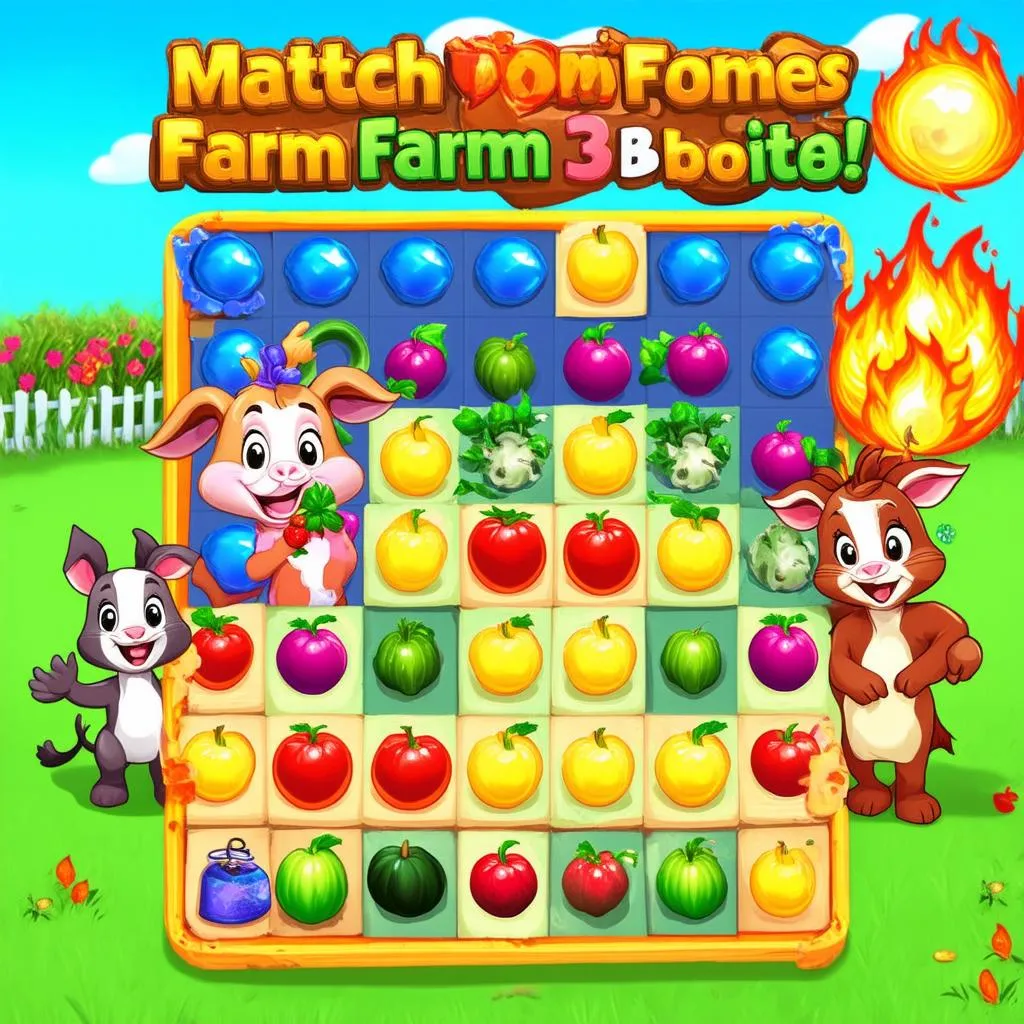 Chơi Game Farm Heroes Saga