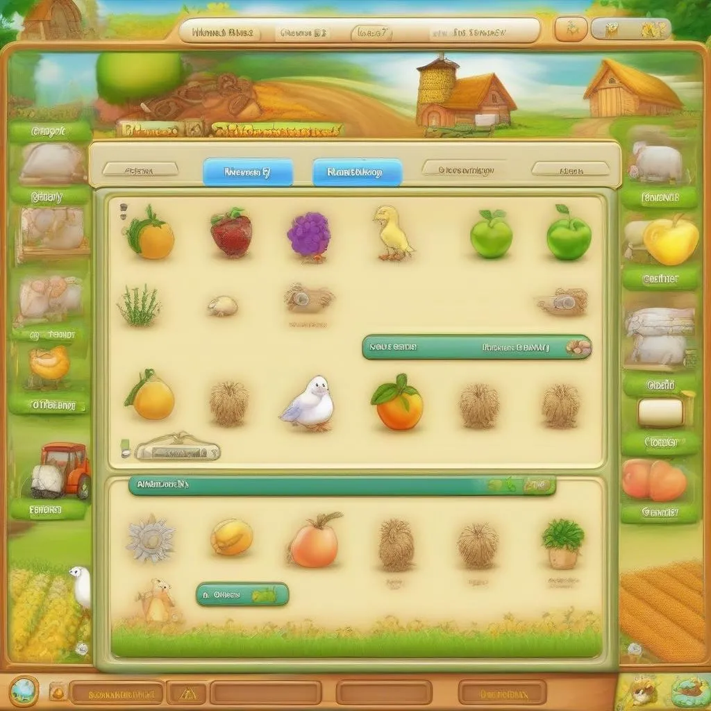 Farm Mania 4 interface