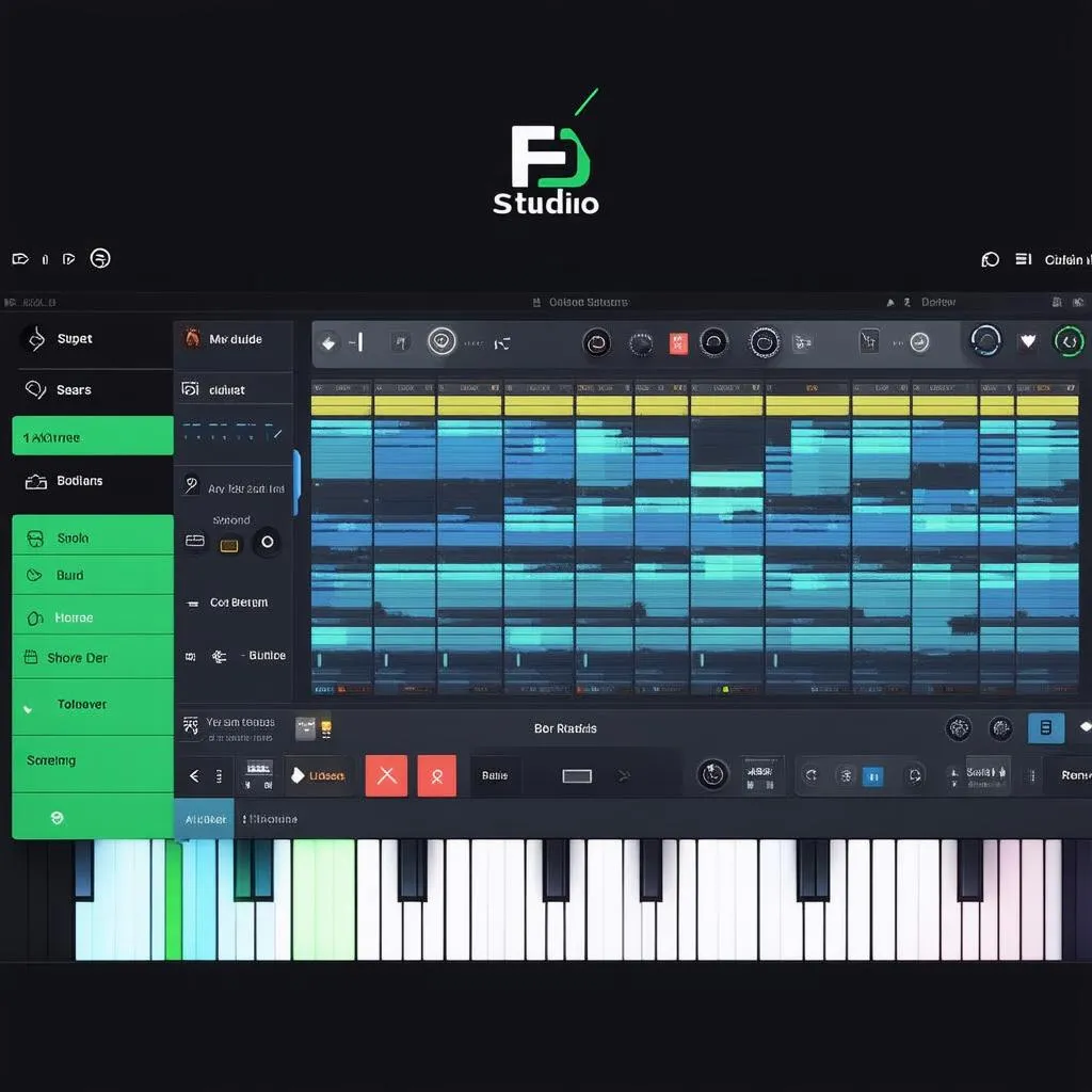 Giao diện FL Studio Mobile