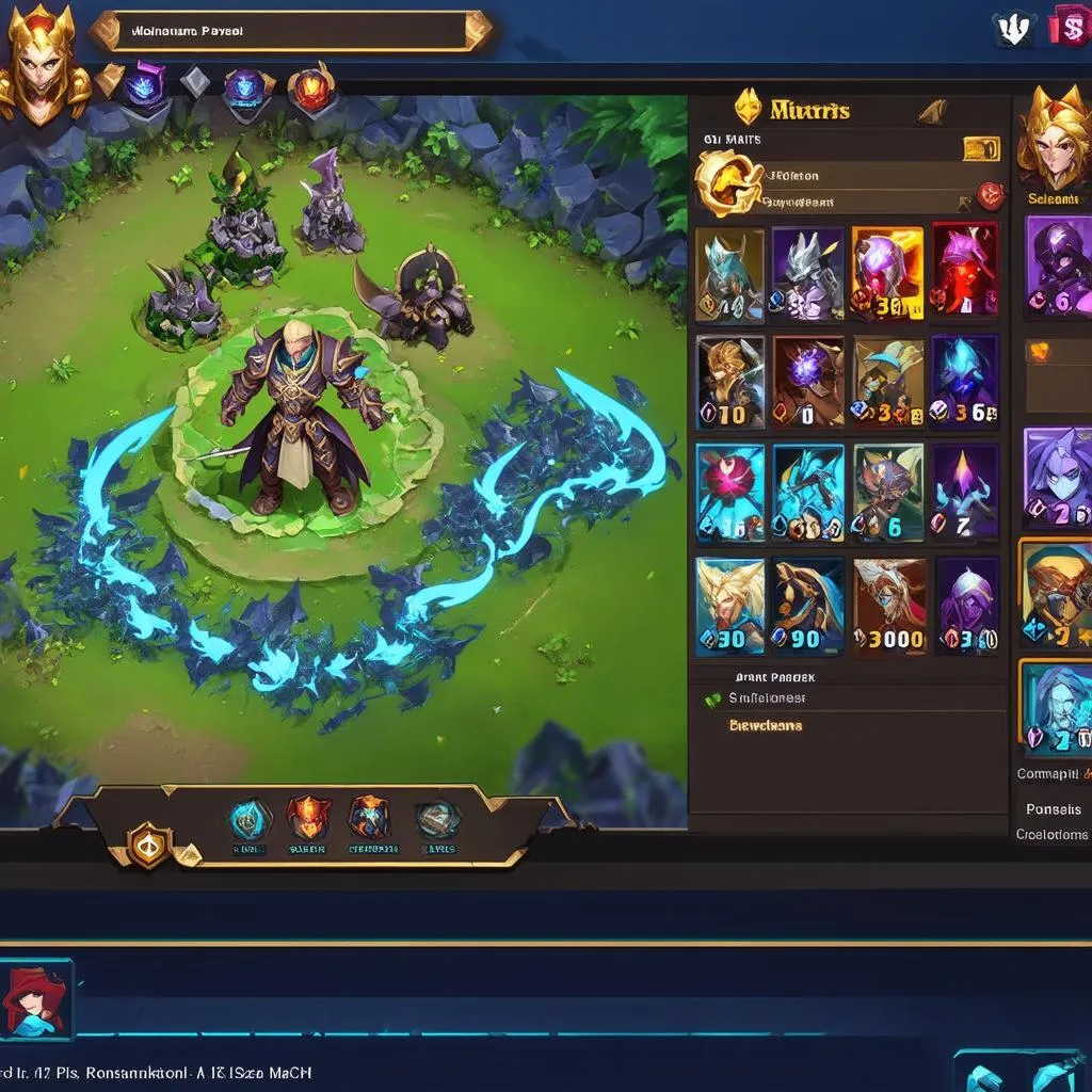 game auto chess đấu trường mơ bảo