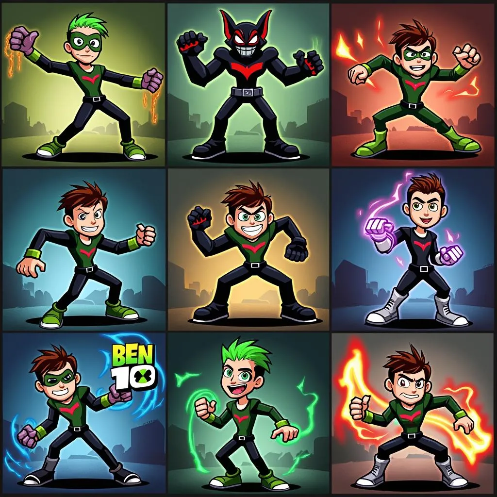 Game Ben 10 Biến Hình Đa Nền Tảng