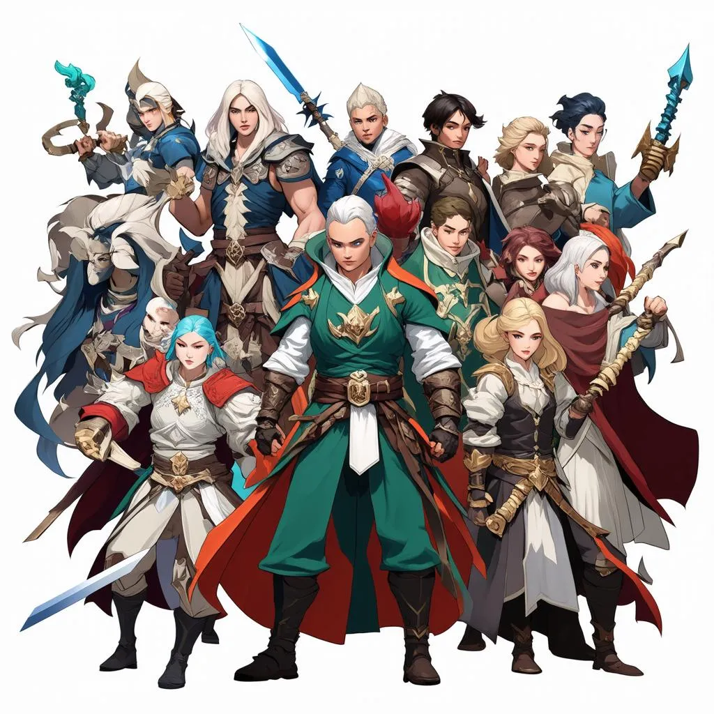 Heroes of Blade of Kingdoms