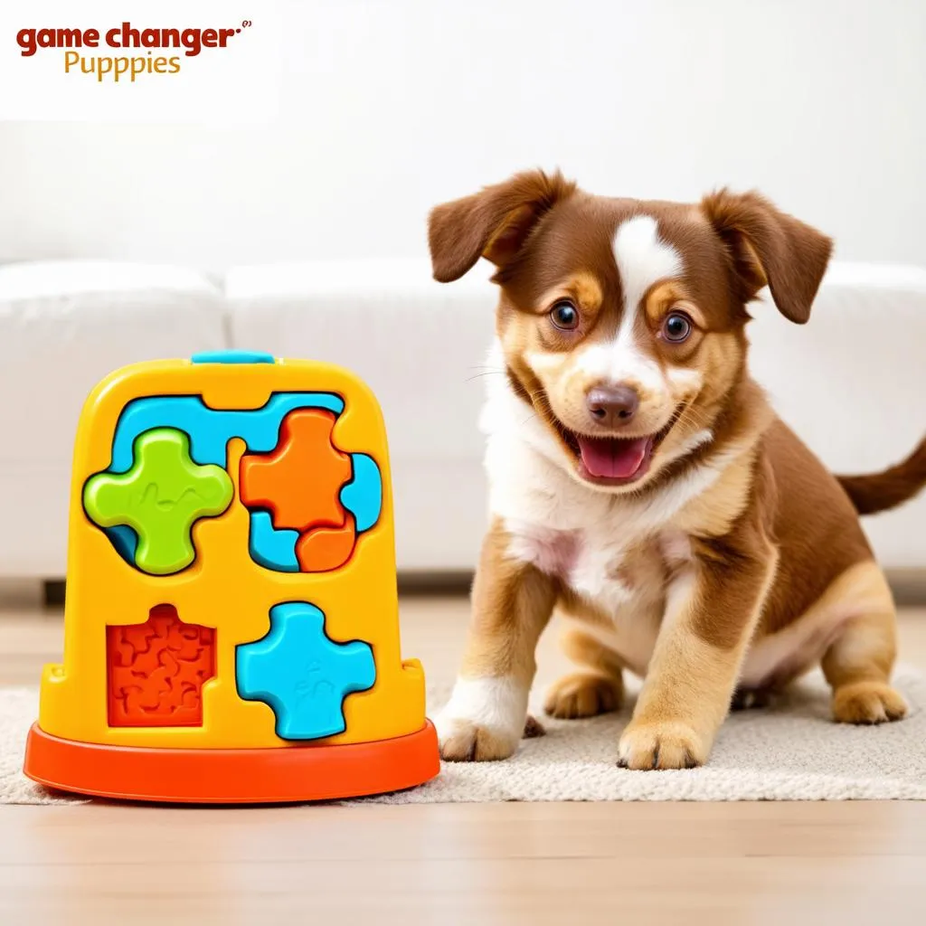 Game changer dog toy cho chó con