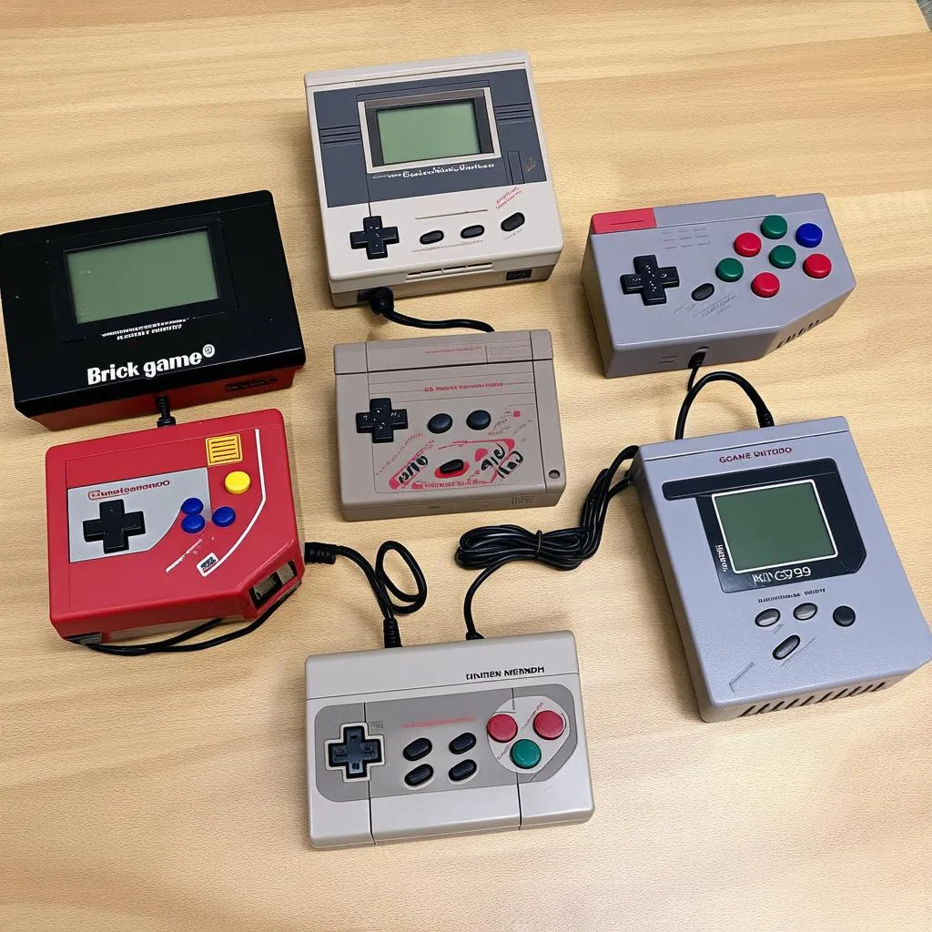 Retro Game Console Collection