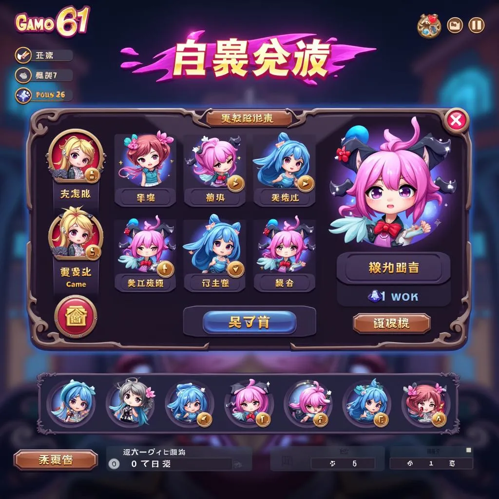 Giao diện game đấu võ sở tài 61