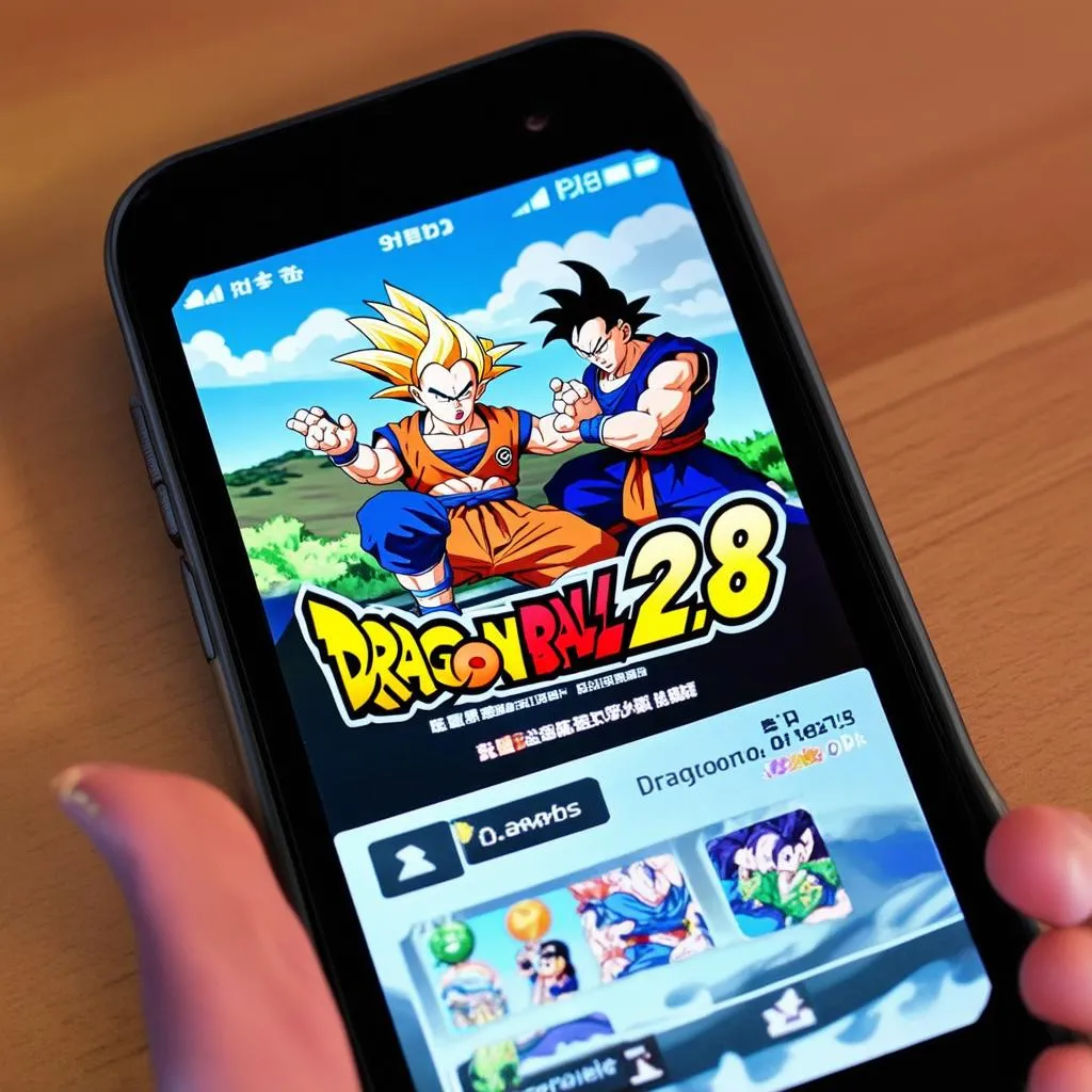 Game Dragon Ball 2.8 cho điện thoại