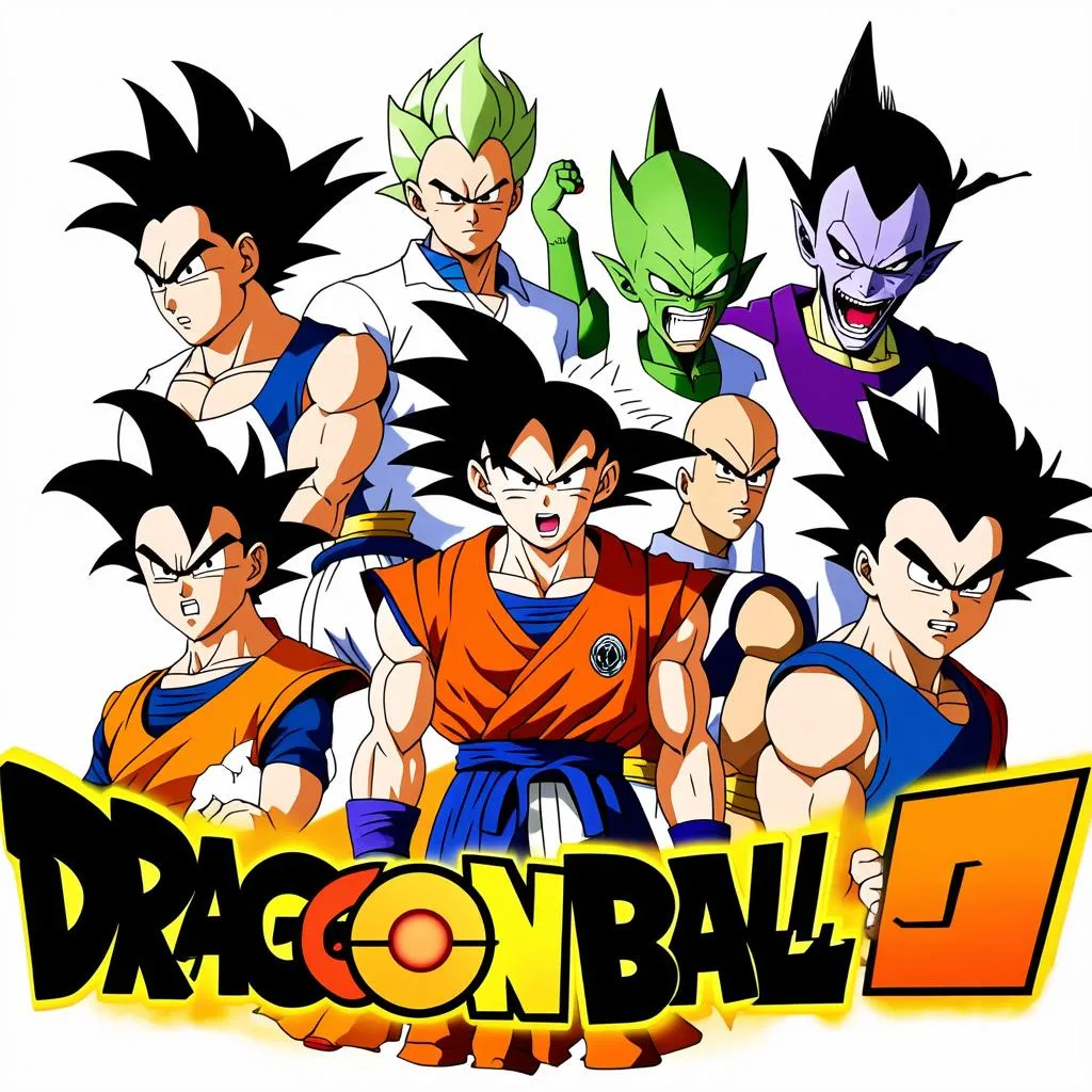 Hình ảnh các nhân vật trong game Dragon Ball