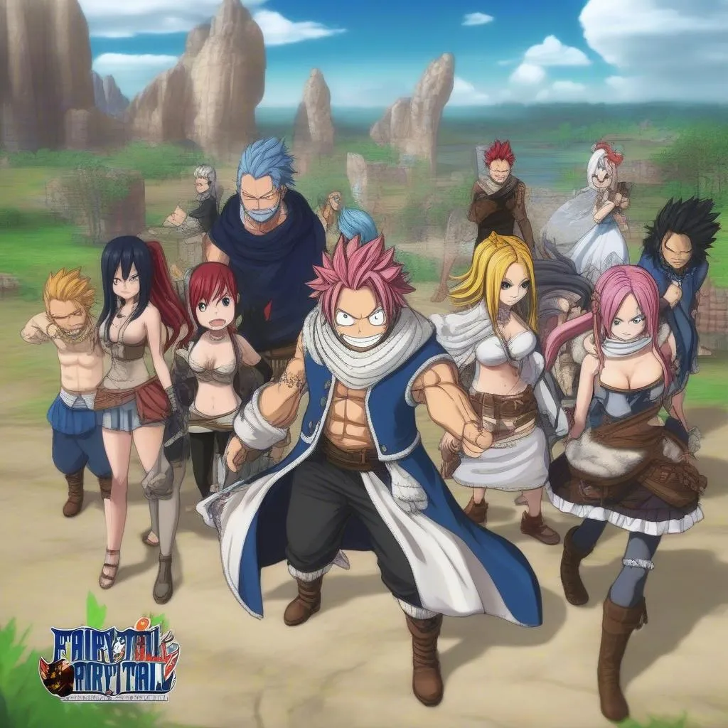 Phiêu lưu trong game Fairy Tail private