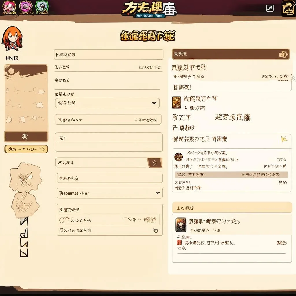 Game Interface