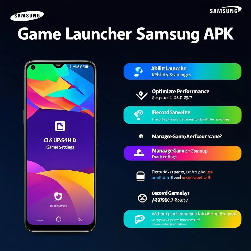 Game Launcher Samsung APK features