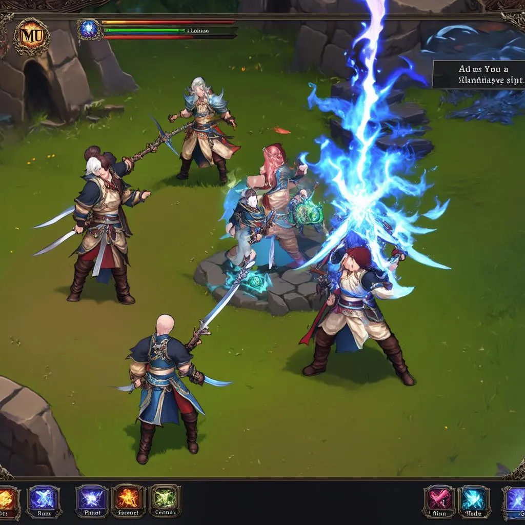 Gameplay of MU Online game