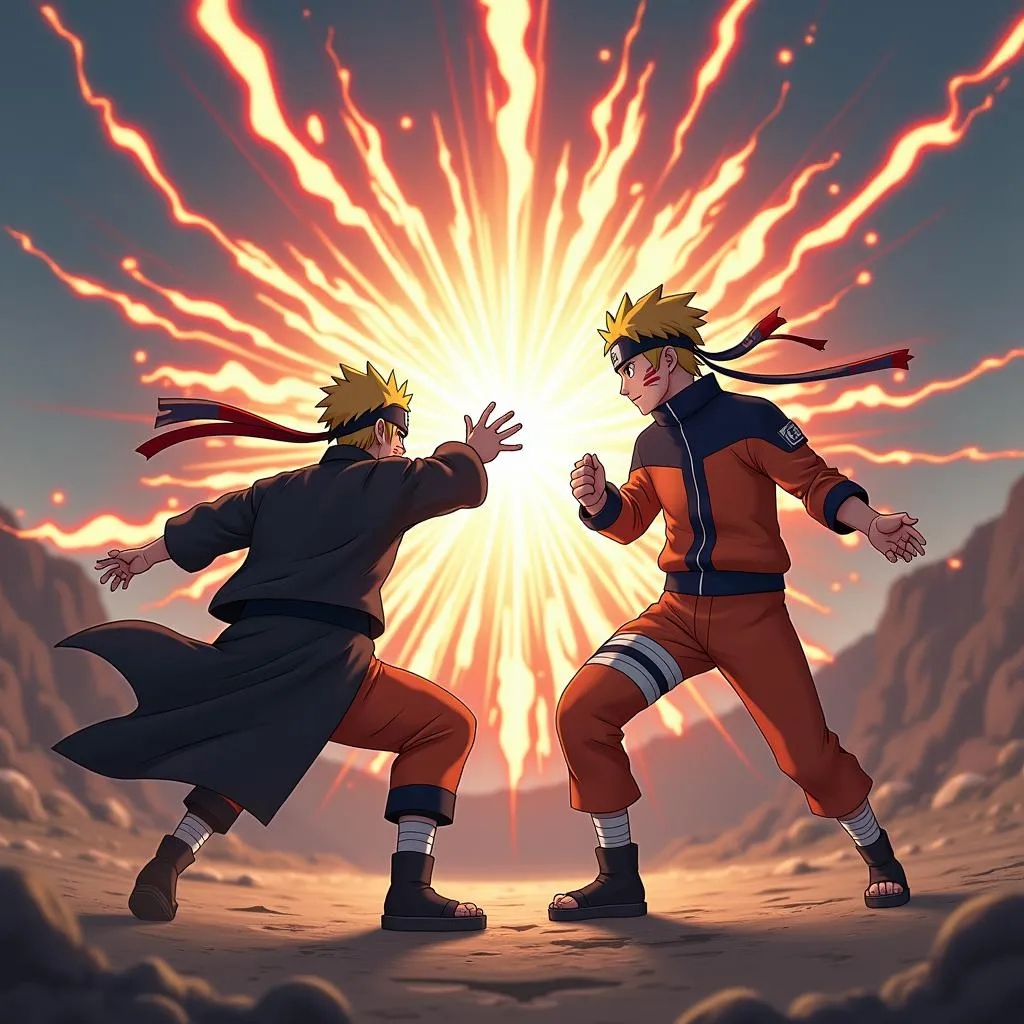 Game Naruto Quyết Đấu 3: Giao Diện Chiến Đấu