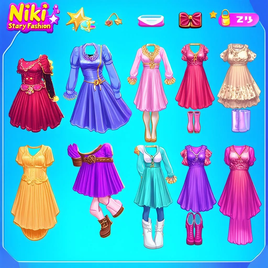 game nikki clothes