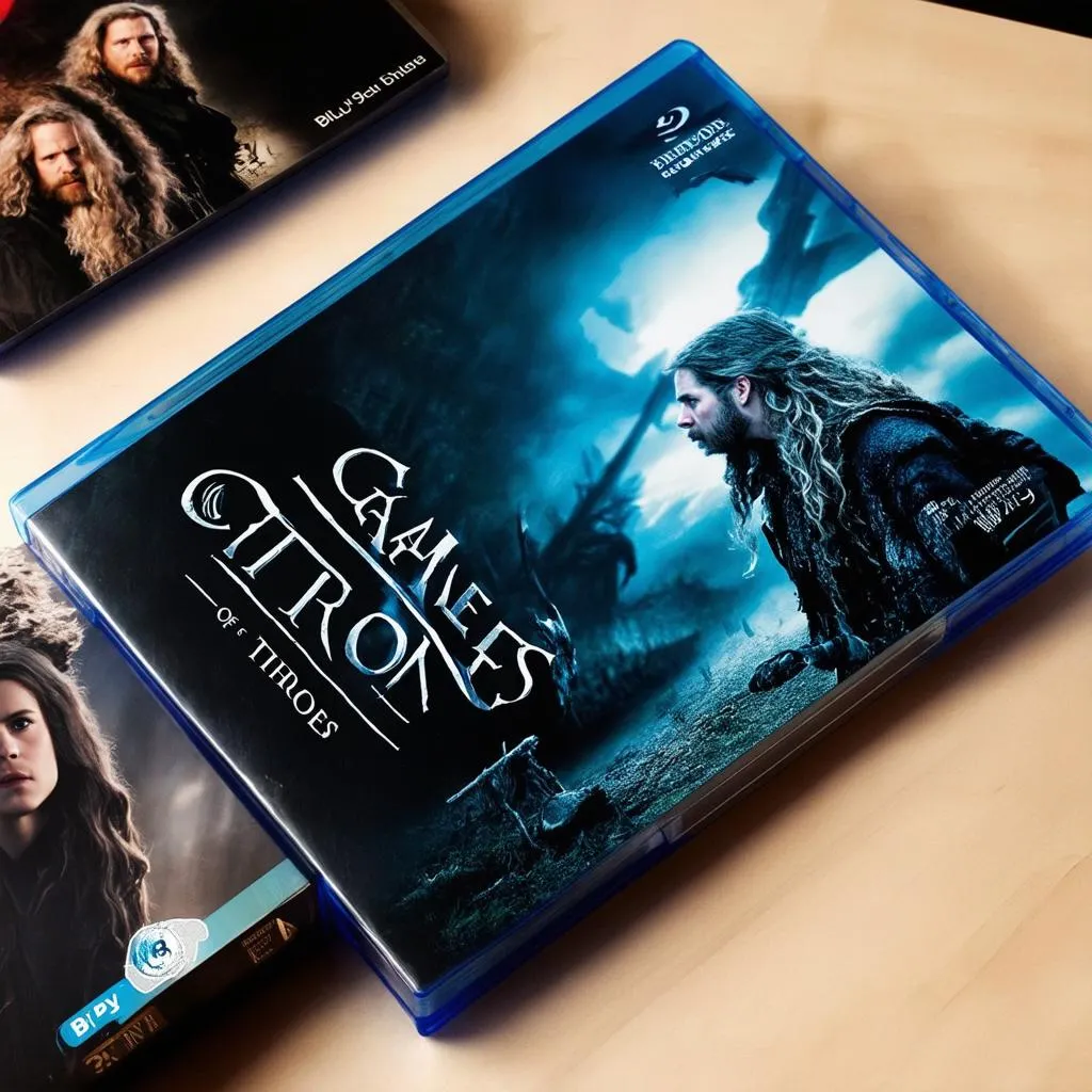 Bìa đĩa Blu-ray Game of Thrones